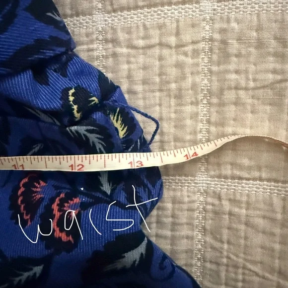 Cartonnier Blue and Yellow Patterned Jumpsuit - Picture 9 of 10